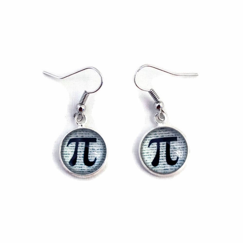 Pi Math Earrings